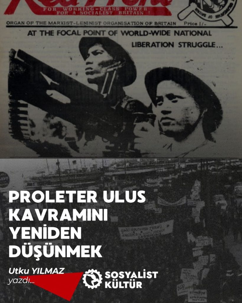 PROLETER ULUS KAVRAMINI YENİDEN DÜŞÜNMEK